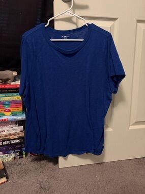 Old Navy Men's Blue Crew Neck Short-Sleeve Tee